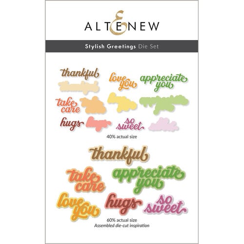 Altenew - Dies - Stylish Greetings