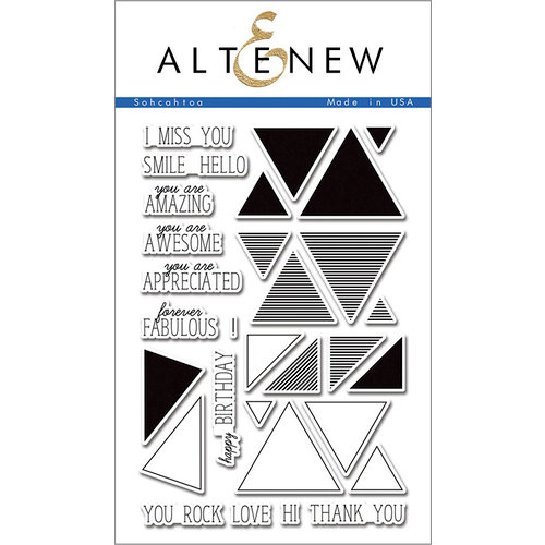 Altenew - Clear Photopolymer Stamps - Sohcahtoa