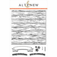 Altenew - Clear Photopolymer Stamps - Wood Pallet Background