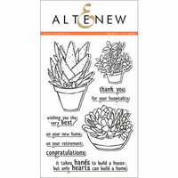 Altenew - Clear Photopolymer Stamps - Succulents