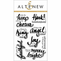 Altenew - Clear Photopolymer Stamps - Lyrical Script