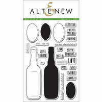 Altenew - Clear Photopolymer Stamps - Bottleful of