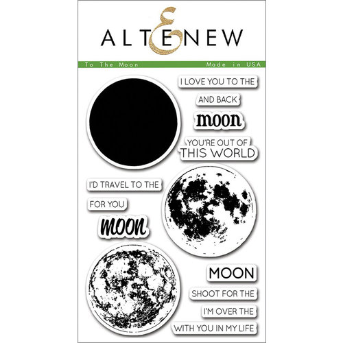 Altenew - Clear Photopolymer Stamps - To the Moon