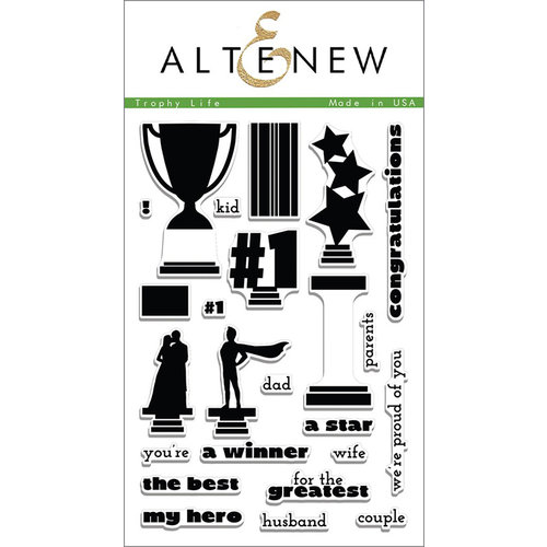 Altenew - Clear Photopolymer Stamps - Trophy Life