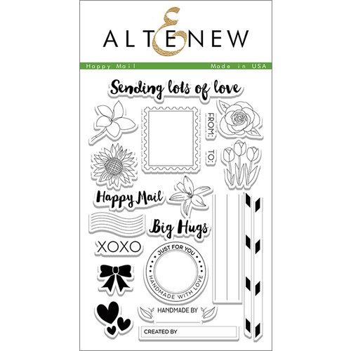 Altenew - Clear Photopolymer Stamps - Happy Mail