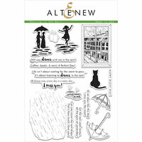 Altenew - Clear Photopolymer Stamps - Dancing In The Rain