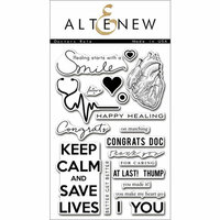 Altenew - Clear Photopolymer Stamps - Doctors Rule