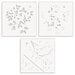 Altenew - Simple Coloring Stencils - Lush Berry Branch