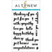Altenew - Clear Photopolymer Stamps - Painted Greetings
