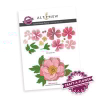 Altenew - Layering Dies - Craft-A-Flower - Coral Charm Peony