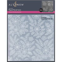 Altenew - Embossing Folder - 3D - Piped Floral Lace