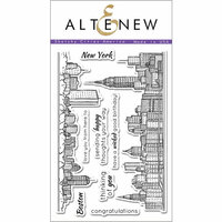 Altenew - Clear Photopolymer Stamps - Sketchy Cities America
