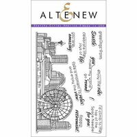Altenew - Clear Photopolymer Stamps - Sketchy Cities America 2
