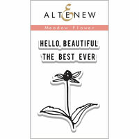 Altenew - Clear Photopolymer Stamps - Meadow Flower