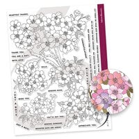 Altenew - Clear Photopolymer Stamps - Sakura Blossoms