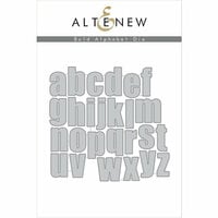Altenew - Dies - Bold Alphabet