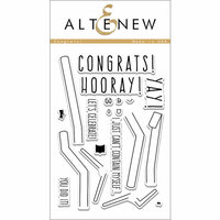 Altenew - Clear Photopolymer Stamps - Congrats