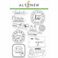 Altenew - Clear Photopolymer Stamps - Sewing Labels