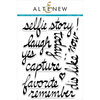 Altenew - Clear Photopolymer Stamps - Super Script Scrapbook