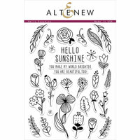 Altenew - Clear Photopolymer Stamps - Hello Sunshine
