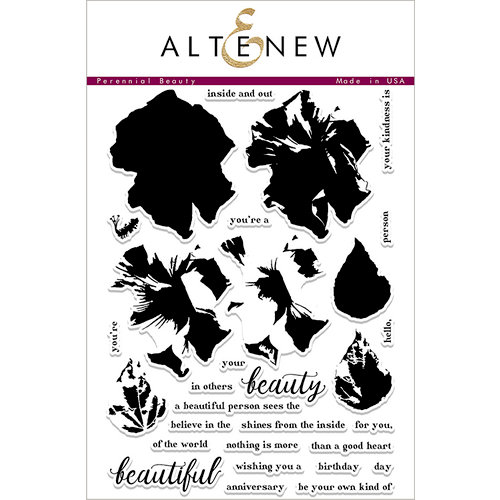 Altenew - Clear Photopolymer Stamps - Perennial Beauty