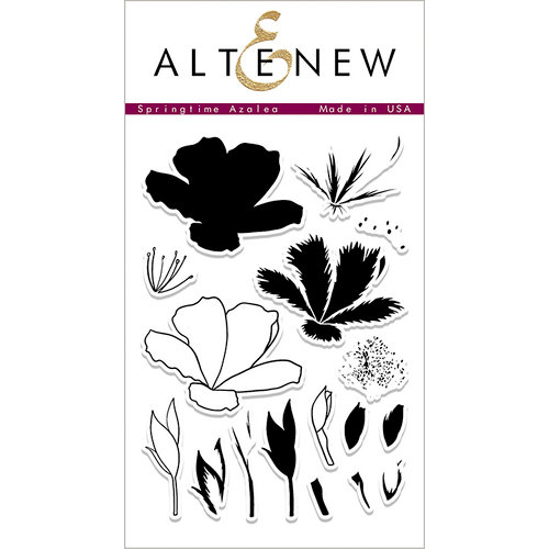 Altenew - Clear Photopolymer Stamps - Springtime Azalea