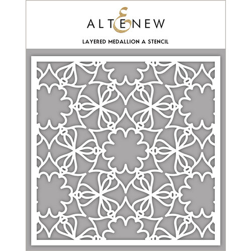 Altenew - Stencil - Layered Medallion A