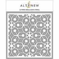 Altenew - Stencil - Layered Medallion B