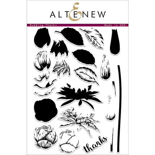 Altenew - Clear Photopolymer Stamps - Budding Thanks