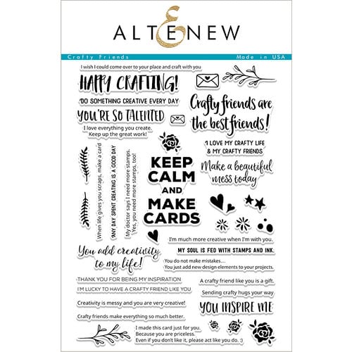 Altenew - Clear Photopolymer Stamps - Crafty Friends