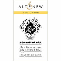Altenew - Clear Photopolymer Stamps - Ice Cream
