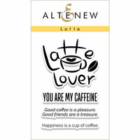 Altenew - Clear Photopolymer Stamps - Latte