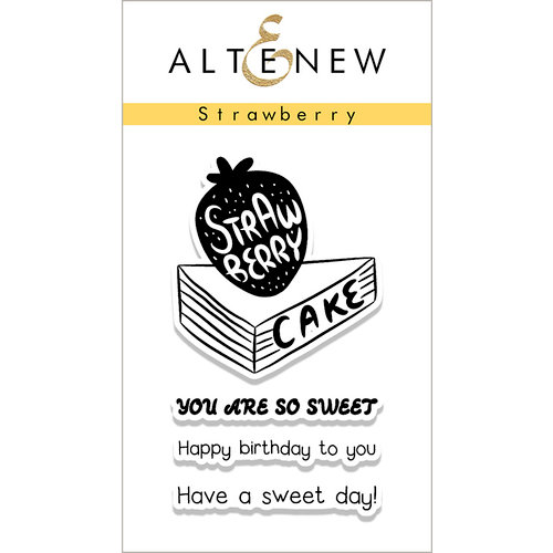 Altenew - Clear Photopolymer Stamps - Strawberry