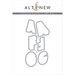 Altenew - Layering Dies - Letters AFG Set