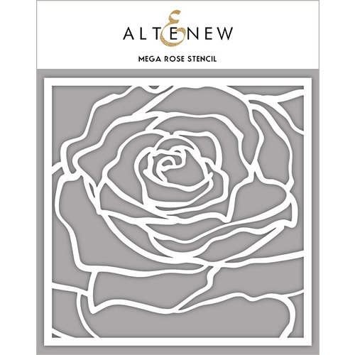 Altenew - Stencil - Mega Rose