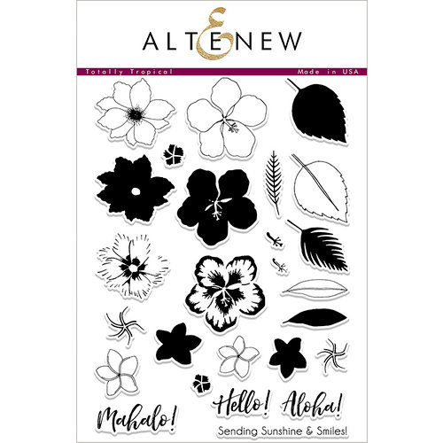 Altenew - Clear Photopolymer Stamps - Totally Tropical
