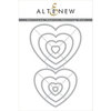Altenew - Dies - Halftone Hearts Nesting
