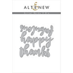 Altenew - Dies - Script Words 2