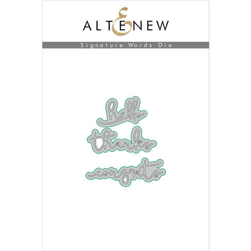 Altenew - Dies - Signature Words