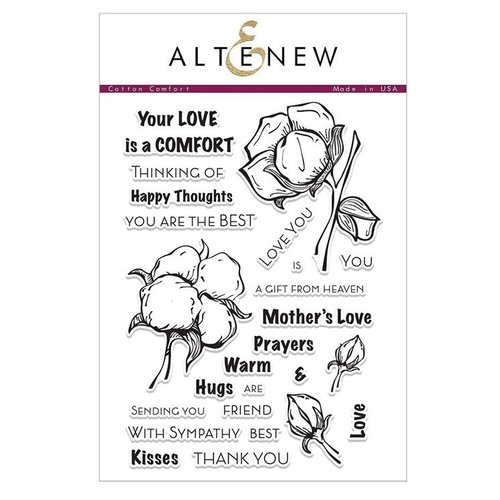 Altenew - Clear Photopolymer Stamps - Cotton Comfort