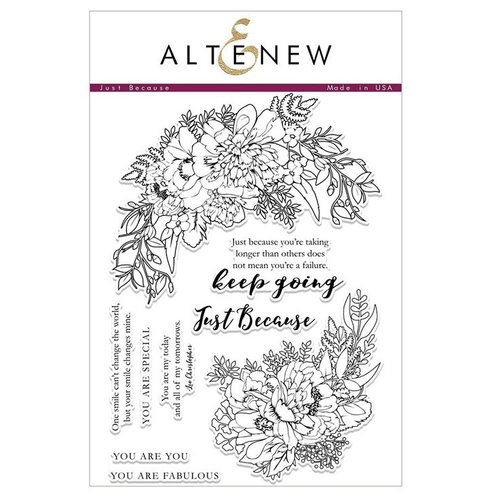 Altenew - Clear Photopolymer Stamps - Just Because