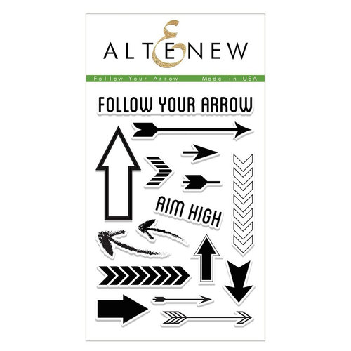 Altenew - Clear Photopolymer Stamps - Follow Your Arrow