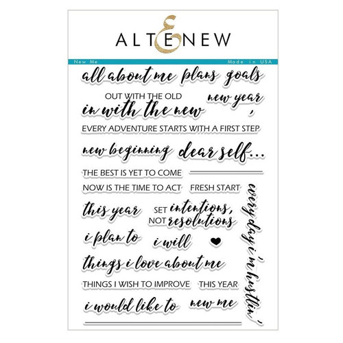 Altenew - Clear Photopolymer Stamps - New Me