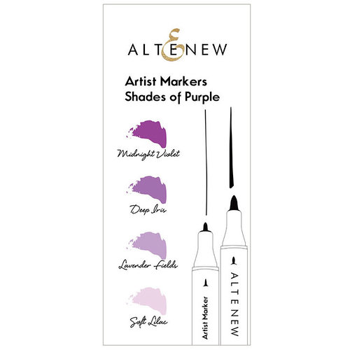 Altenew - Artist Markers - Shades of Purple