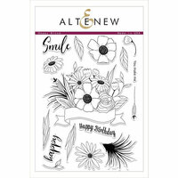 Altenew - Clear Photopolymer Stamps - Happy Bloom