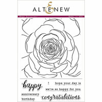 Altenew - Clear Photopolymer Stamps - Mega Succulent