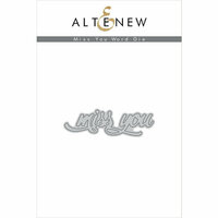 Altenew - Dies - Miss You Word
