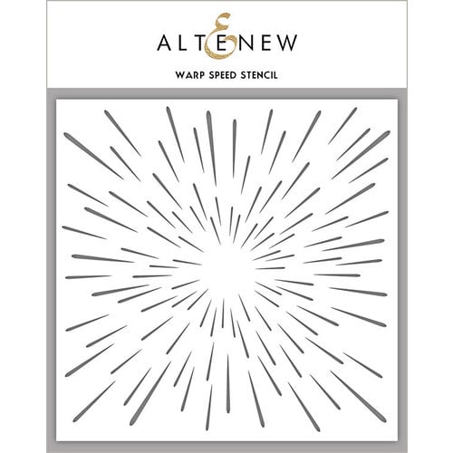 Altenew - Stencil - Warp Speed