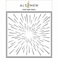 Altenew - Stencil - Warp Speed