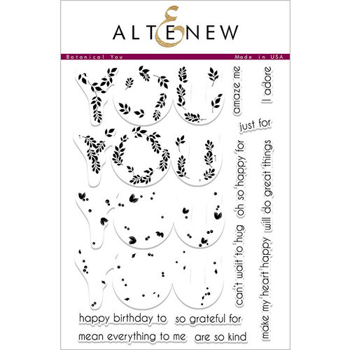Altenew - Clear Photopolymer Stamps - Botanical You